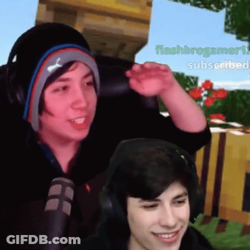 Quackity GeorgeNotFound Head Pat GIF
