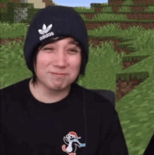 Quackity Minecraft Stream Hold Laughter GIF