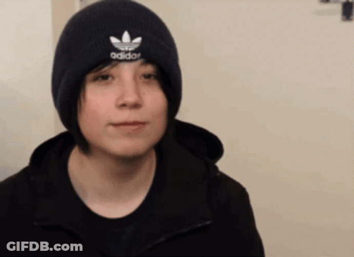 Quackity Shy Cover Mouth GIF