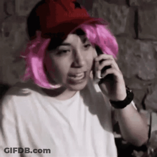 Quackity Skit Multiple Phone Calls GIF