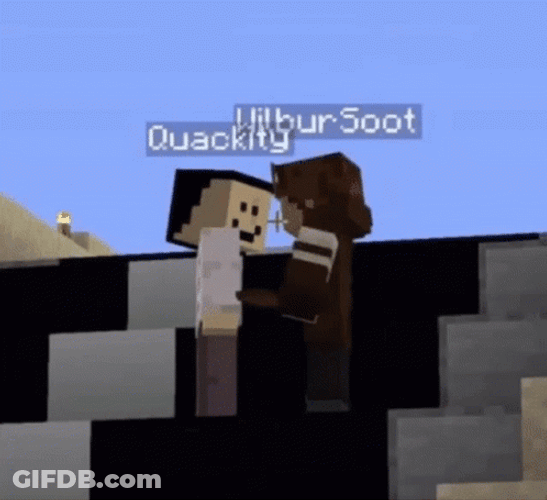 Quackity Wilbur Soot Minecraft Game GIF