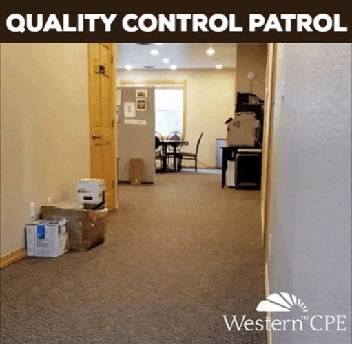 Quality Control Patrol Big Dog Running GIF