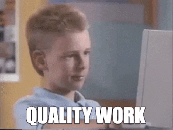 Quality Work Thumbs Up GIF