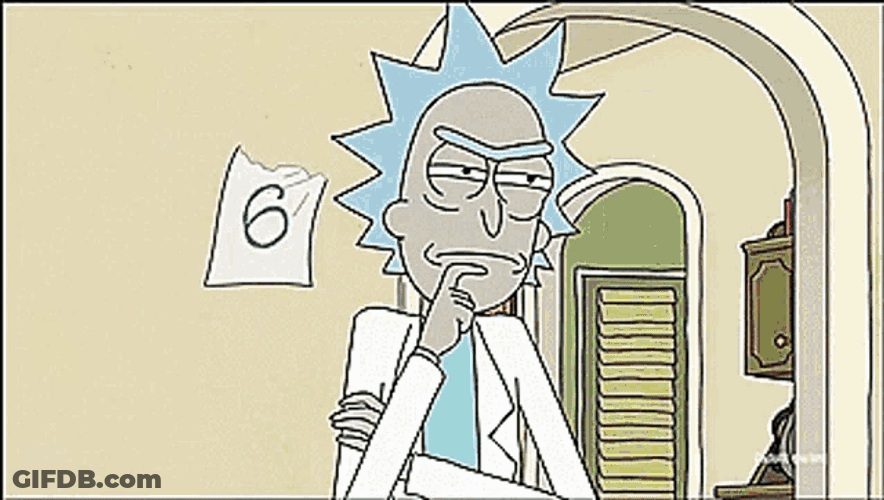 Quarantine Rick And Morty GIF