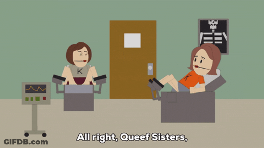 Queef Sisters Pap Smear GIF