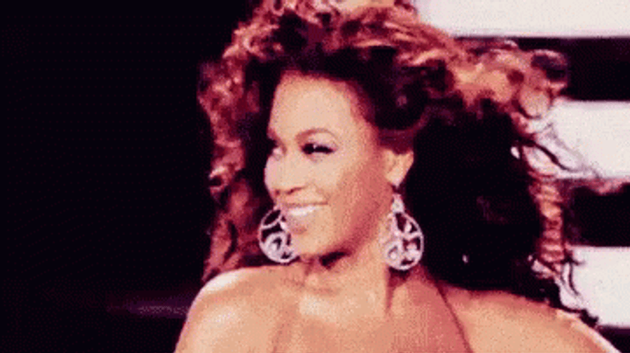 Queen Beyonce Wavy Hair GIF