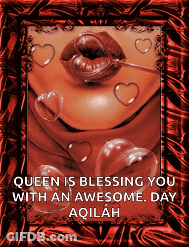 Queen Blessing You With Awesome Day Aoilah GIF
