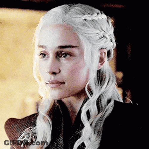 Queen Daenerys Disbelief Eye Rolling Reaction GIF