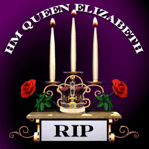 Queen Elizabeth RIP GIF