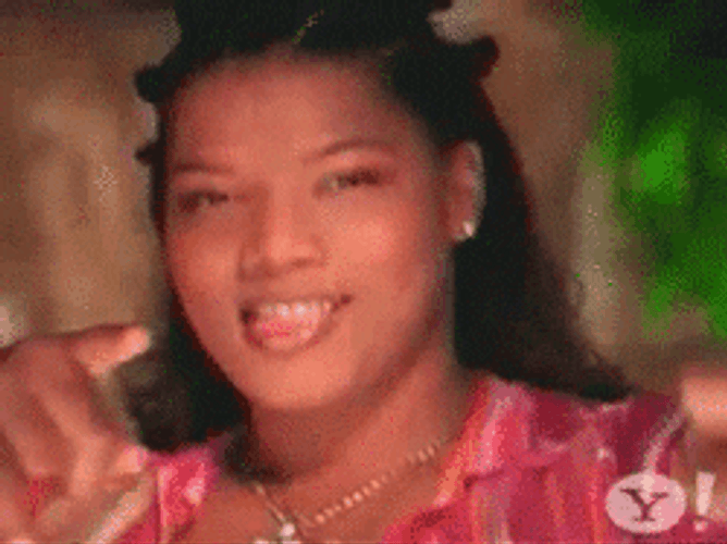 Queen Latifah Pointing GIF