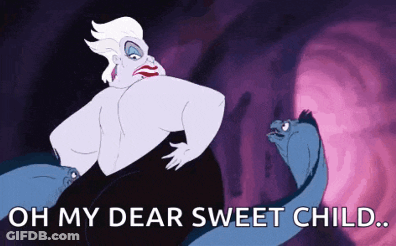 Queen Little Mermaid GIF