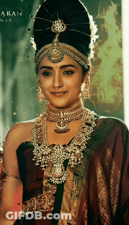 Queen Trisha Krishnan Awesome Cool GIF