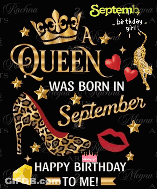 Queen Was Born In September GIF