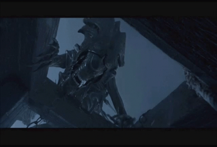 Queen Xenomorph Vs Ellen Ripley GIF