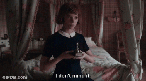 Queens Gambit Anya Taylor Joy GIF