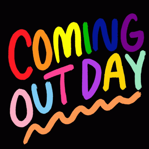 Queer Coming Out Day GIF