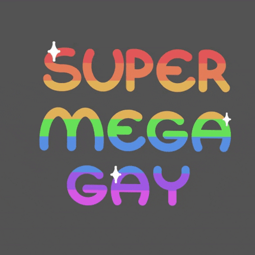 Queer Super Mega Gay GIF