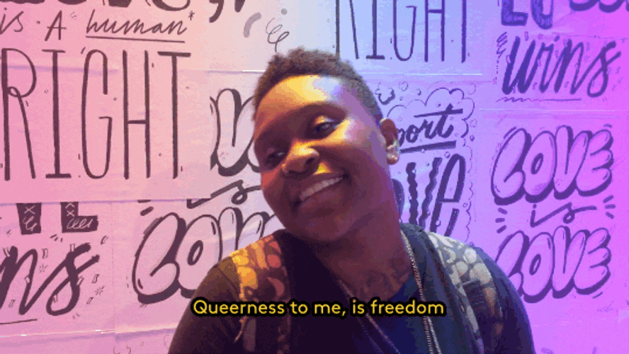 Queerness Is Freedom GIF