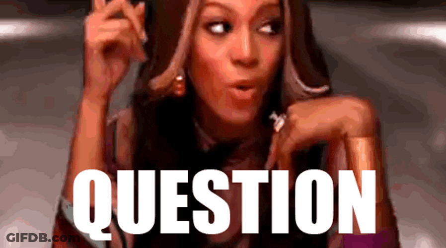 Question Beyonce Music Video GIF