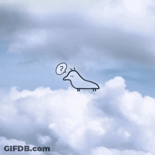 Question Mark Dog Animation GIF