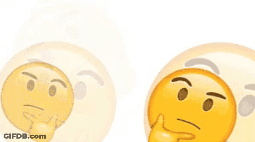 Question Thinking Emoji GIF