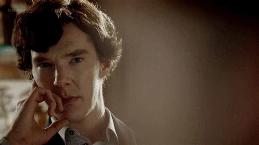 Question Thinking Sherlock Holmes GIF