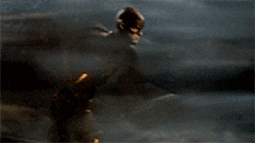 Quick Flash Yellow Lightning Running GIF