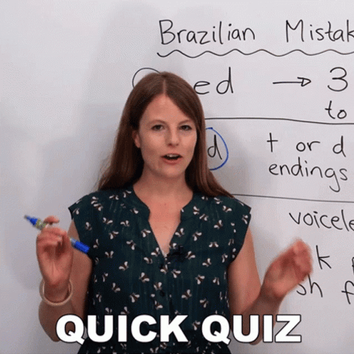 Quick Quiz Learn English With Emma GIF