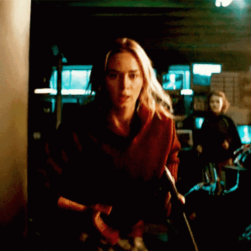 Quiet Place Evelyn Abbott Come Signal GIF