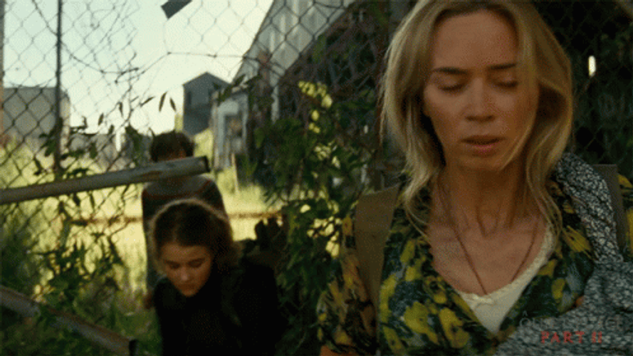 Quiet Place Nervous Evelyn Abbott GIF