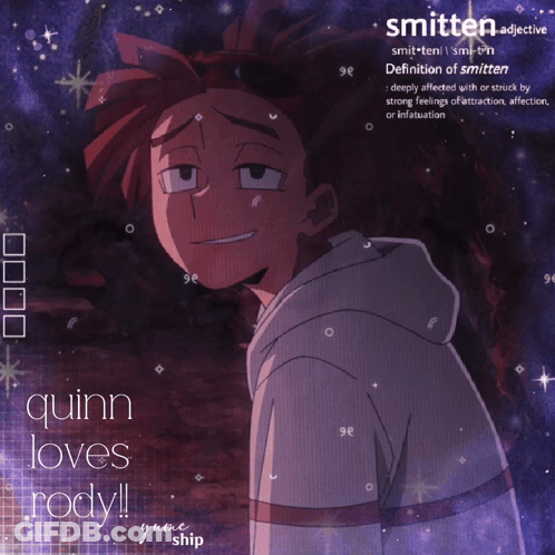 Quinn From My Hero Academia Saying Quinn Loves Rody GIF