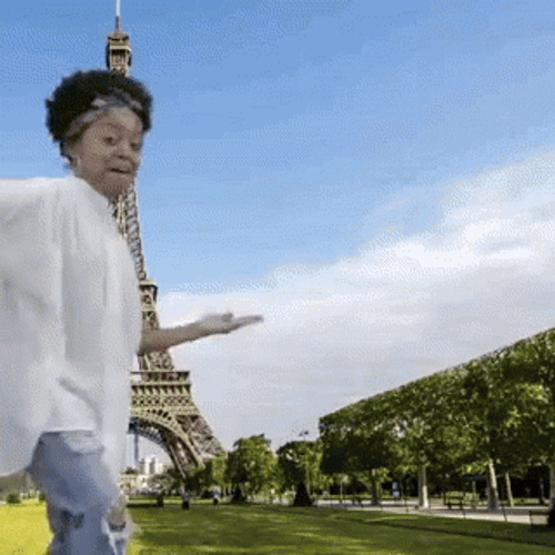 Quinta Brunson Dance Milly Rock In Paris GIF