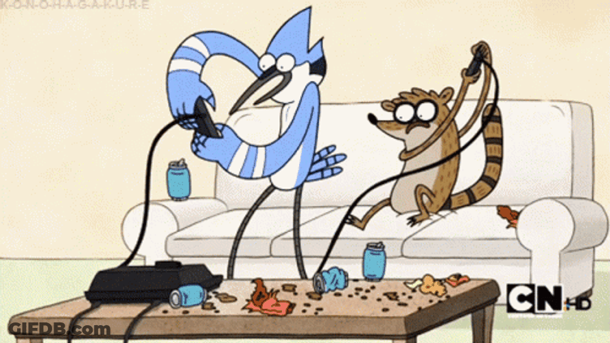 Quintel And Salyers Video Game GIF