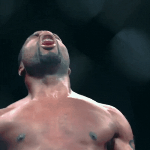 Quinton Jackson Win Howl GIF