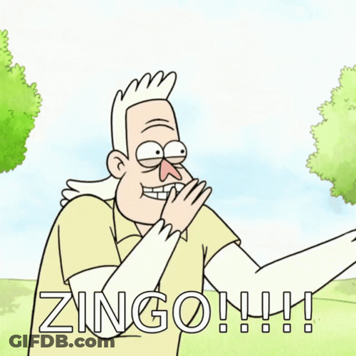 Quips Zingo Regular Show GIF