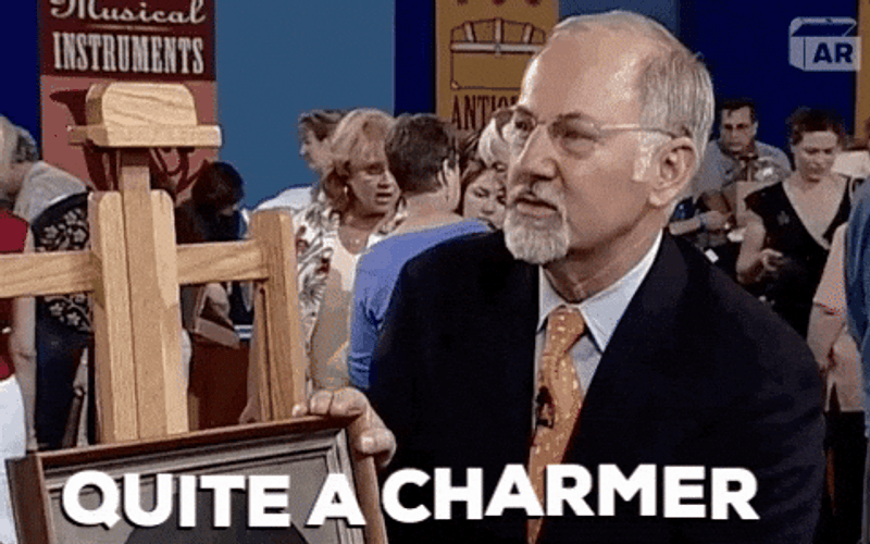 Quite A Charmer Man With Glasses GIF