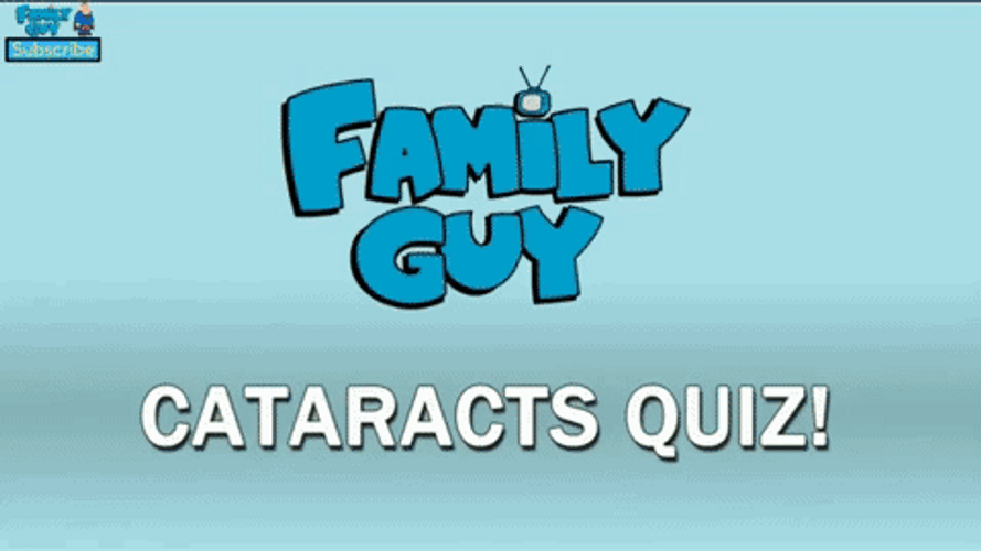 Quiz Funny Question Family Guy GIF