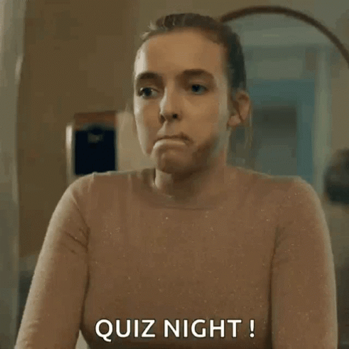 Quiz Night Nervous Jodie Comer GIF