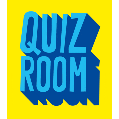 Quiz Room Blue Yellow Animated GIF