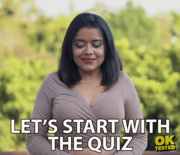 Quiz Start Nervous Looking Down GIF