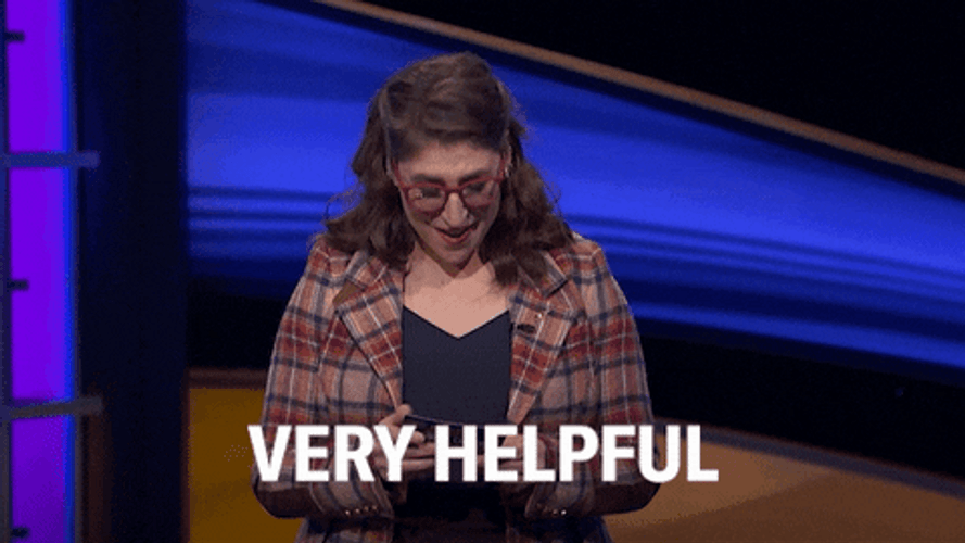 Quiz Tournament Sarcastic Mayim Bialik GIF
