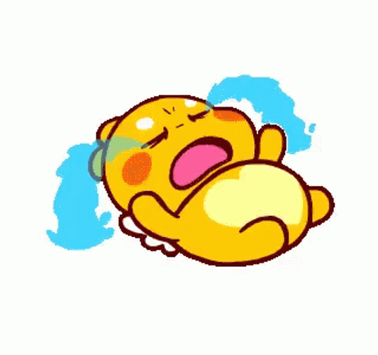 Quobee On The Floor Sad Crying GIF