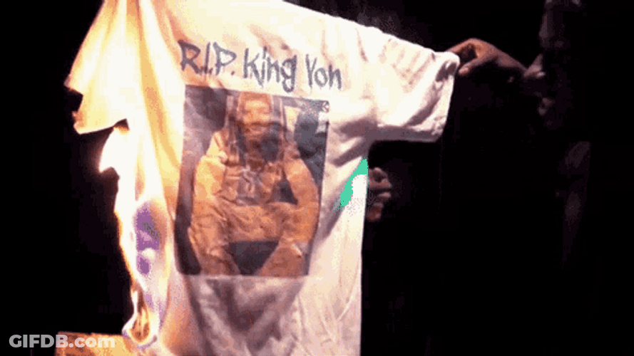 R.I.P. King Von T-Shirt GIF