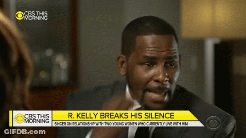 R Kelly Breaks Silence On CBS Morning GIF