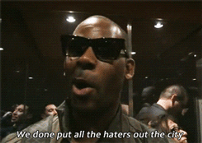 R Kelly Put All Haters Out GIF