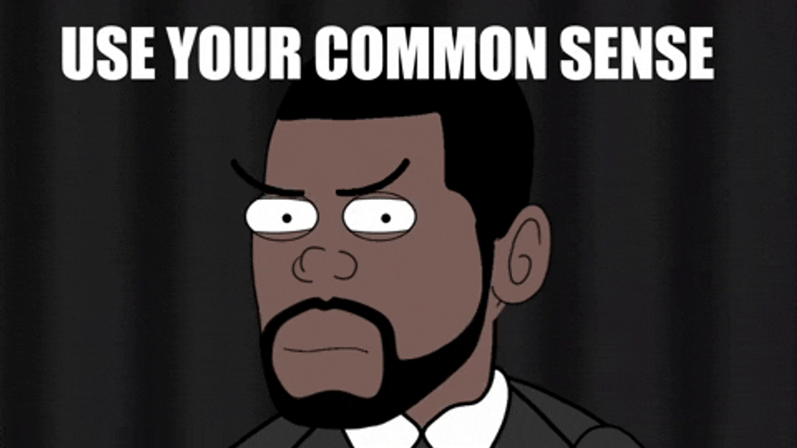R Kelly Use Common Sense Animation GIF