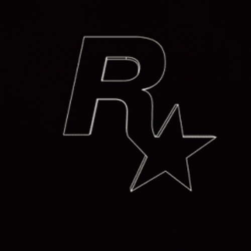 R Rockstar Logo Midnight Club II GIF