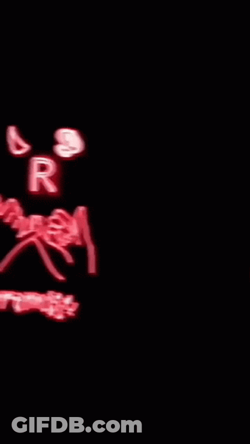 R With Hands Art GIF