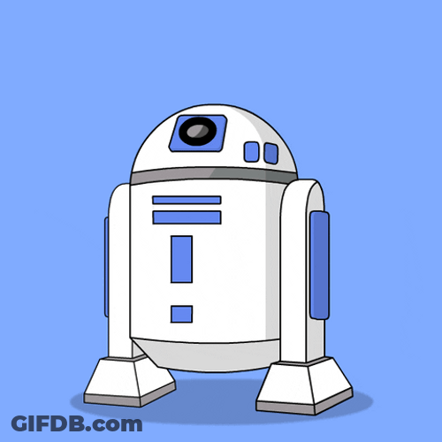 R2d2 Happy Star Wars GIF