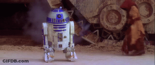 R2D2 Robot From Star Wars GIF